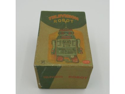 Television robot. Hračka.