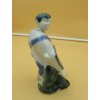 Soška " Kluk brankář "( Junior 2 ).  Starožitný porcelán.