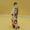 Soška "Dívka s copem". Starožitný porcelán.