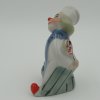 Klaun - Kuchař. Soška. Porcelán.