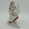 Dívka s bandurou. Soška. Porcelán.