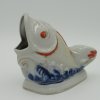 Ryba. Držák na ubrousky. Porcelán.
