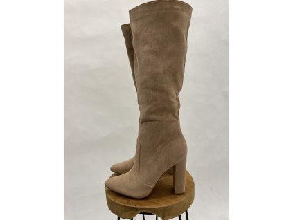 Semišové kozačky FANCY