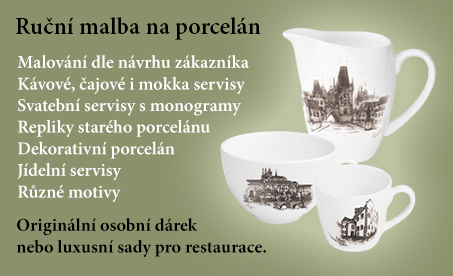 Ručně malovaný porcelán | Ancap.cz
