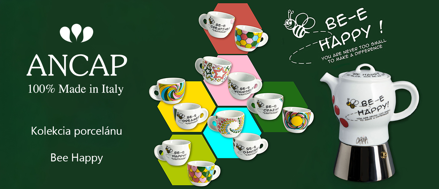 ANCAP - kolekcia porcelánu Bee Happy | Ancap.cz