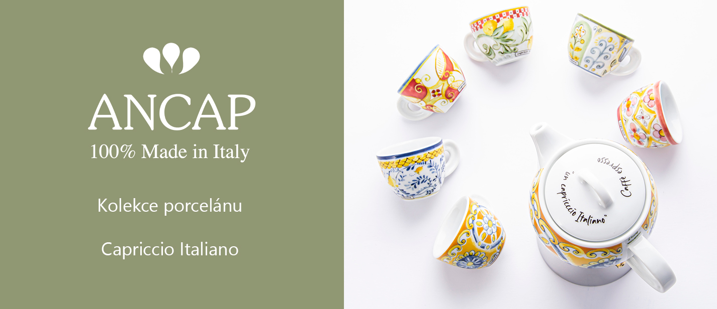 ANCAP - kolekce porcelánu Capriccio Italiano | Ancap.cz