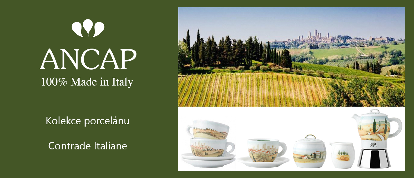 ANCAP - kolekce porcelanu Contrade Italiane | Ancap.cz