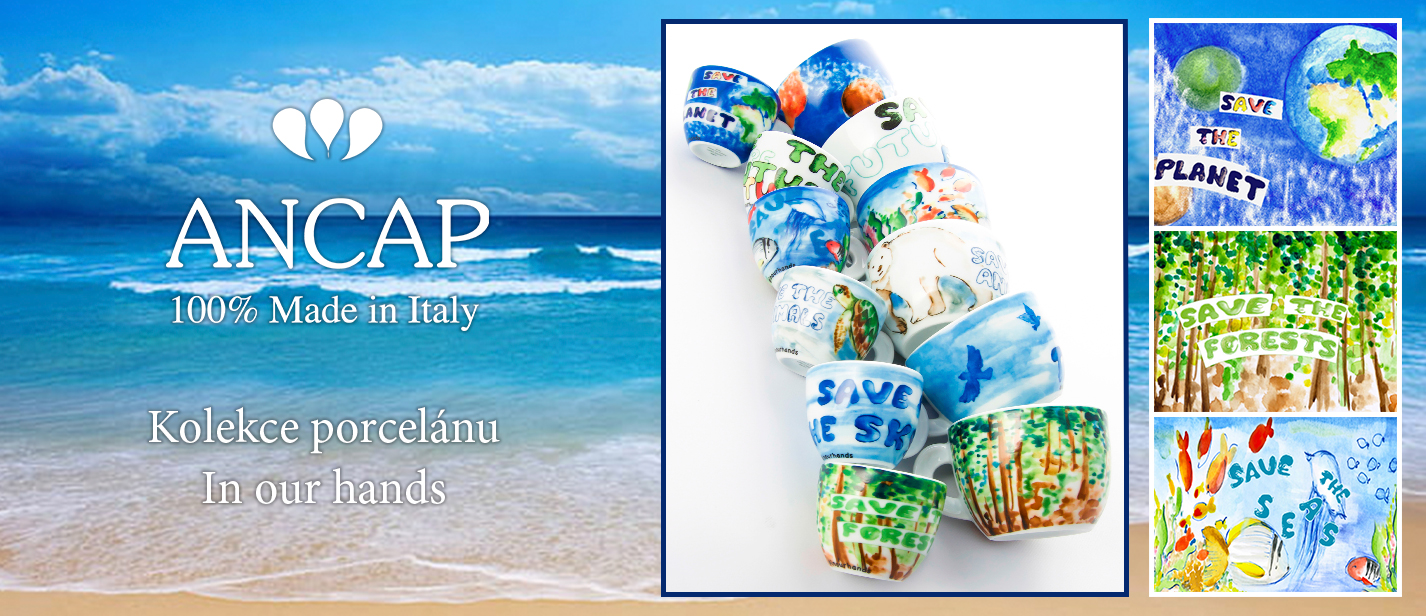 ANCAP - kolekce porcelanu In our hands | Ancap.cz