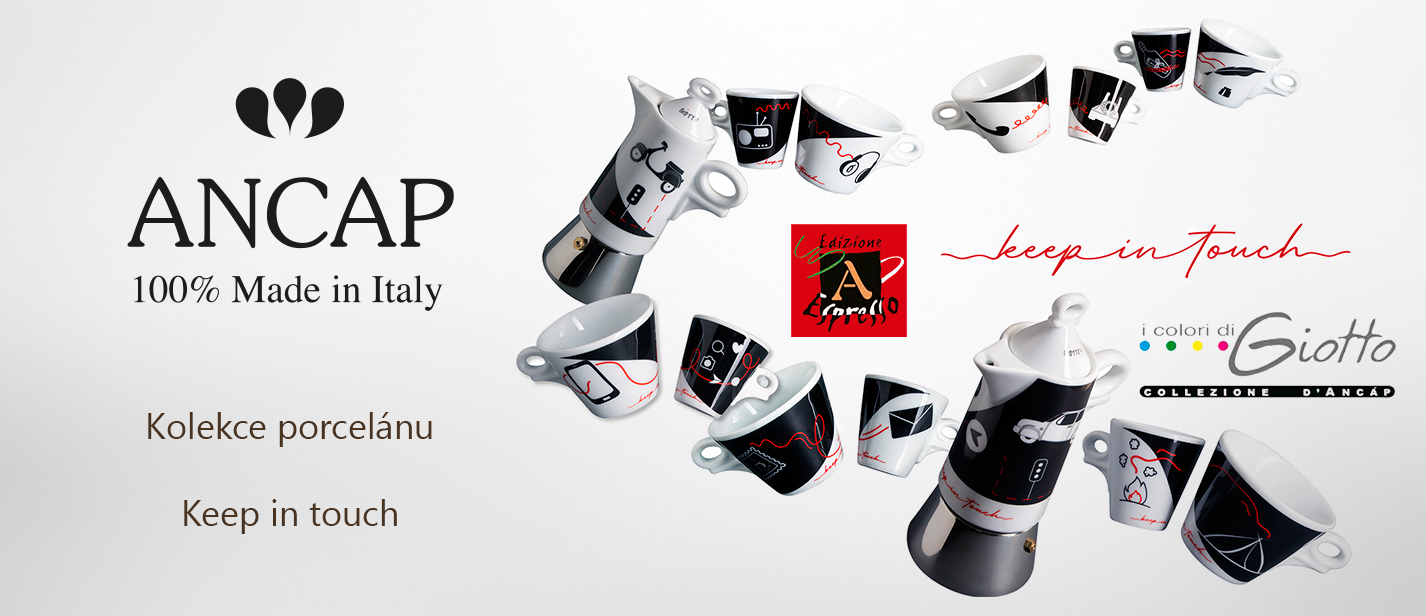 ANCAP - kolekce porcelánu Keep in touch | Ancap.cz