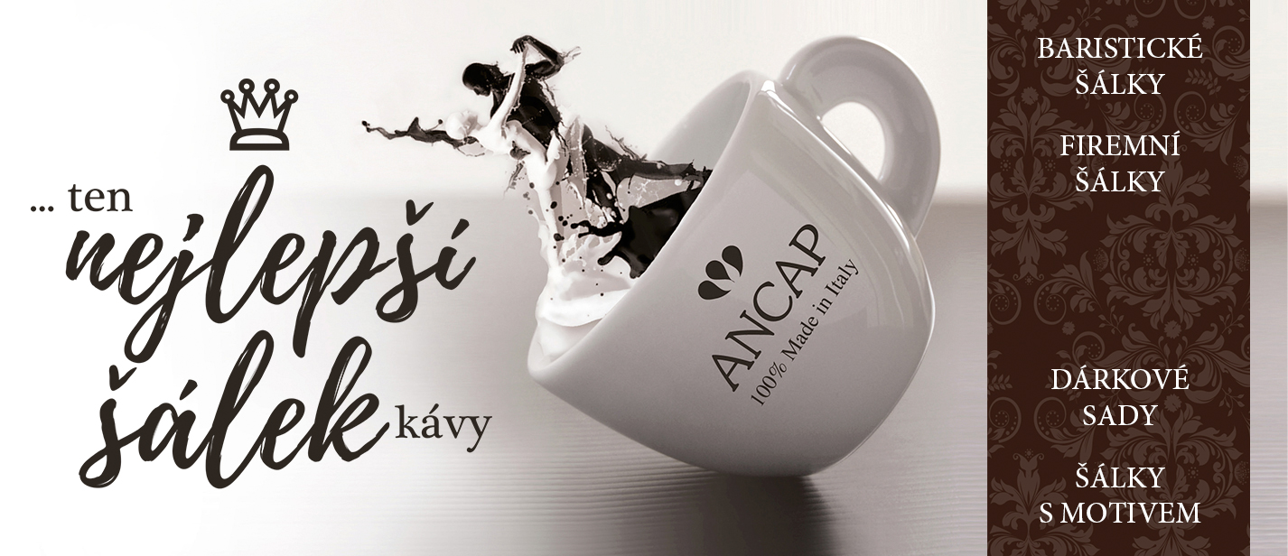 ANCAP - šálky na kávu | První volba světových baristů!