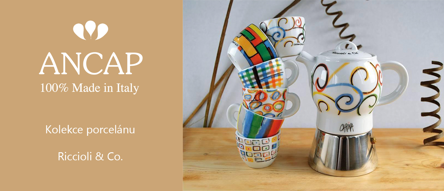 ANCAP - kolekce porcelánu Riccioli & Co. | Ancap.cz
