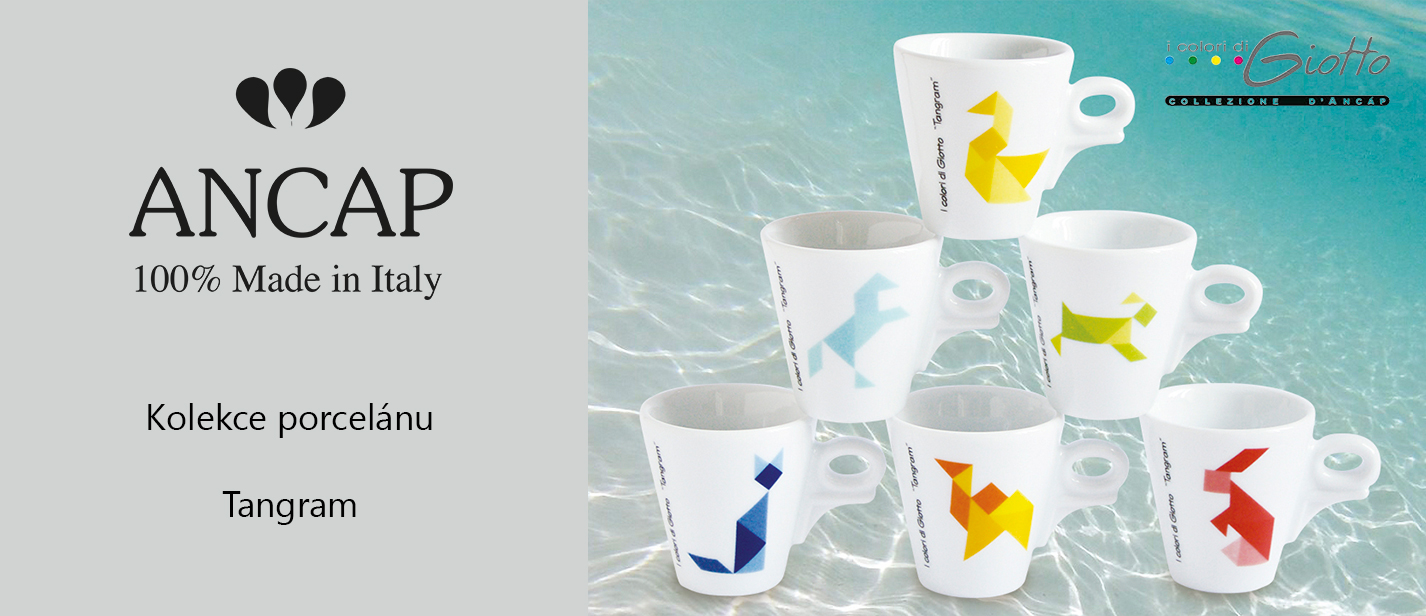 ANCAP - kolekce porcelánu Tangram | Ancap.cz