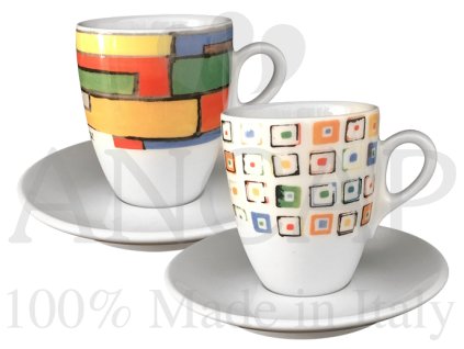 4401 riccioli co salek na dvojite espresso verona s podsalkem torino verona 130 ml sada 2 ks