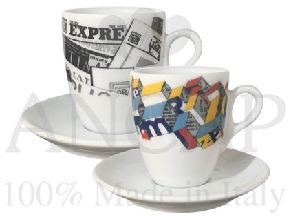 4365 stampa salek na dvojite espresso verona s podsalkem torino verona 130 ml sada 2 ks