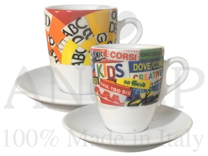 4368 stampa salek na dvojite espresso verona s podsalkem torino verona 130 ml sada 2 ks