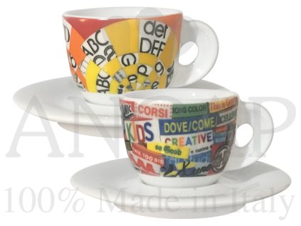 4359 stampa salek na espresso edex s podsalkem edex 60 ml sada 2 ks