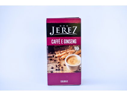 DON JEREZ Caffé e Ginseng Káva a zázvor