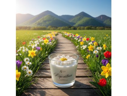 Sójová svíčka Kopretina