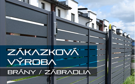 Brány, zábradlia