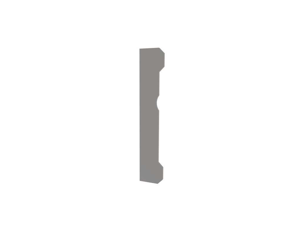 47323 lista dorazova hladka nerez 270x50x3mm