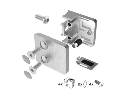 45079 drziak skla zabradlie set