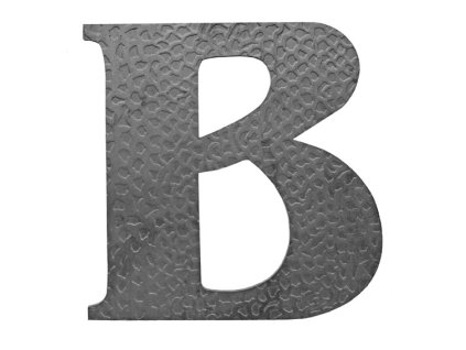 45970 pismeno kovane b h120 t3mm