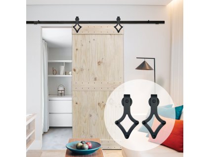 46219 kovanie pre posuvne dvere rhombus