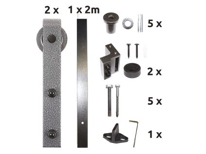 46303 kovanie pre posuvne dvere klasiko sb