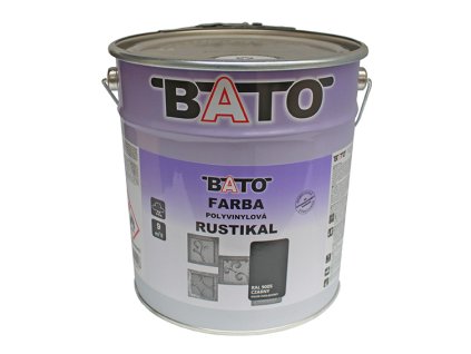 46327 farba polyvinylova cierna rustical 6 3kg 5l