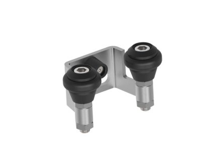 46522 horny nabeh inox b60mm black rubber