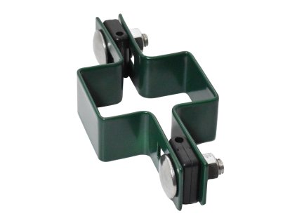 46774 objimka priebezna na stlpik znpvc 60x40mm zelena