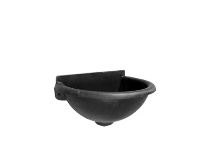 47233 vanicka umyvadla l 45 465x240x320mm cierna liatinova