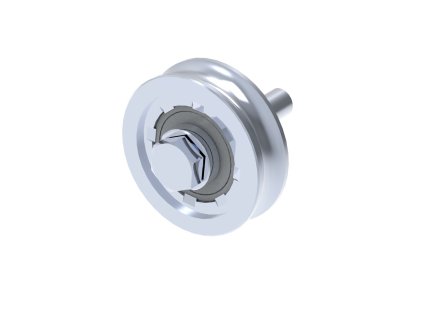 47491 pojazdove koliesko u inox d80mm