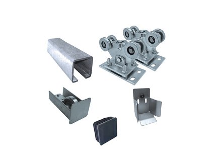 48427 zostava pre posuvnu branu do 4 5m zn 70x70mm