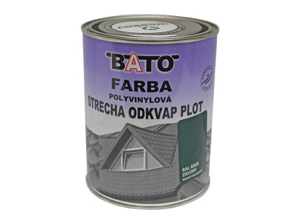 48859 farba polyvinylova zelena ral6005 satin 1kg 0 8l