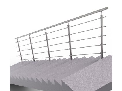 48871 nerezove zabradlie na schody 6000x1000mm vs