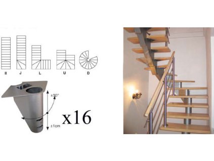 49291 schodisko segment ns270 sada v 3040 2740mm