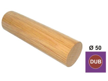 50167 drevene madlo dub cink