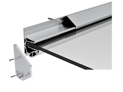 50851 presklena strieska hlinik profil 2