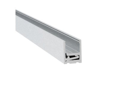 52183 zasklenie pevne profil u al elox 21x27mm l3000