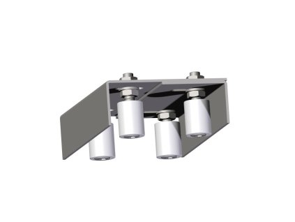 53326 vedenie horne 4 rolky inox 135 175x220mm