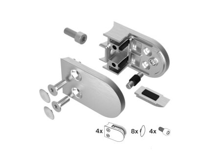 54949 drziak vyplne skla set