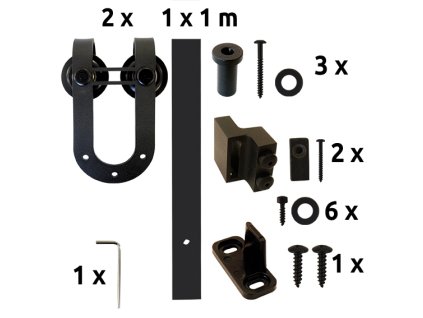 55708 kovanie pre posuvne dvere mini arcus