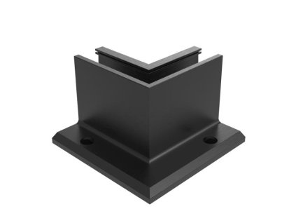 55873 celosklenene zabradlie roh profil vrchne kotvenie