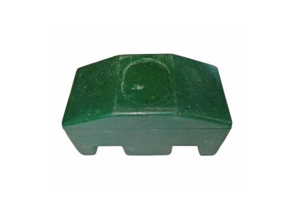 55966 uchyt na stlpik 40x60mm pvc zelena