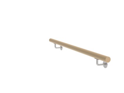 56239 drevene madlo dub a nerezove drziaky l1200mm