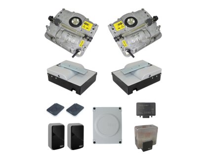 57757 sada podzemnych pohonov pre dvojkridlovu branu