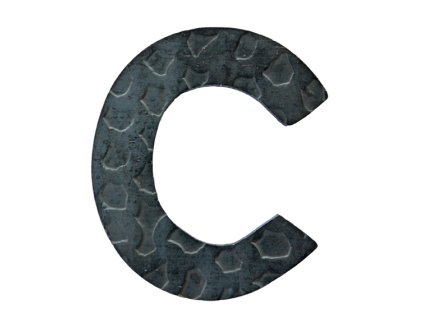 57769 pismeno kovane c h70 t3mm