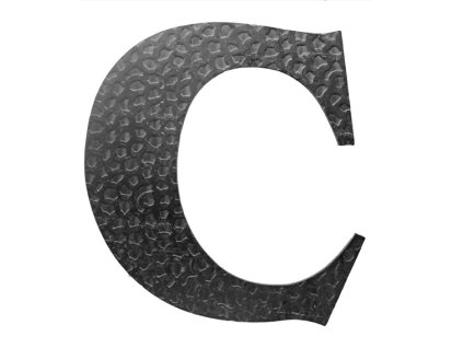 57775 pismeno kovane c h120 t3mm