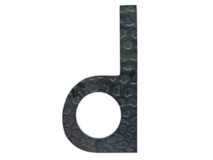 57784 pismeno kovane d h120 t3mm